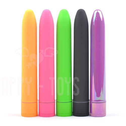 7" Bullet Vibrator Vibrating Dildo Clitoral Couples Gay Anal Sex Toy Waterproof-Happy-Toys