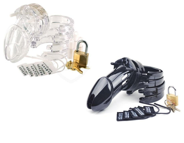 Male Chastity Device Metal Cock Penis Cage Adult Sex Toy Mens Gays BDSM-Chastity Device-Happy-Toys-Clear-Happy-Toys