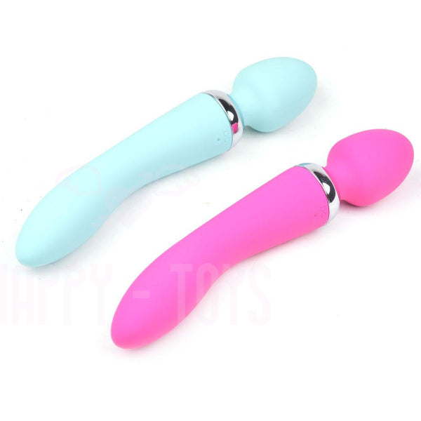 9.1" Womens Wand Vibrator Sex Toys G-Spot Pussy 10 Modes USB Massager Lesbians-Happy-Toys
