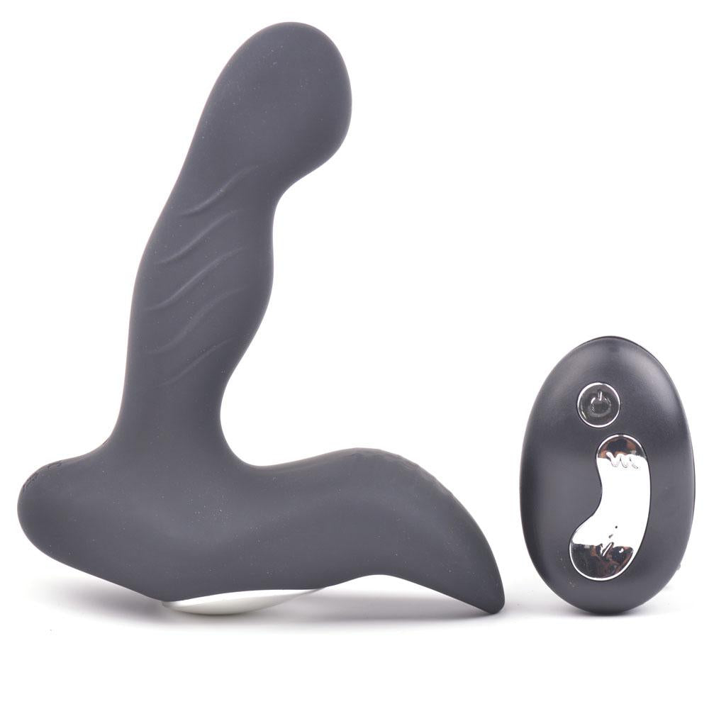 5.3" Vibrating Dildo Anal Prostate Massager Wireless Control Invisible Sex Toy Gays-Prostate Massage Device-Happy-Toys-Black-Happy-Toys