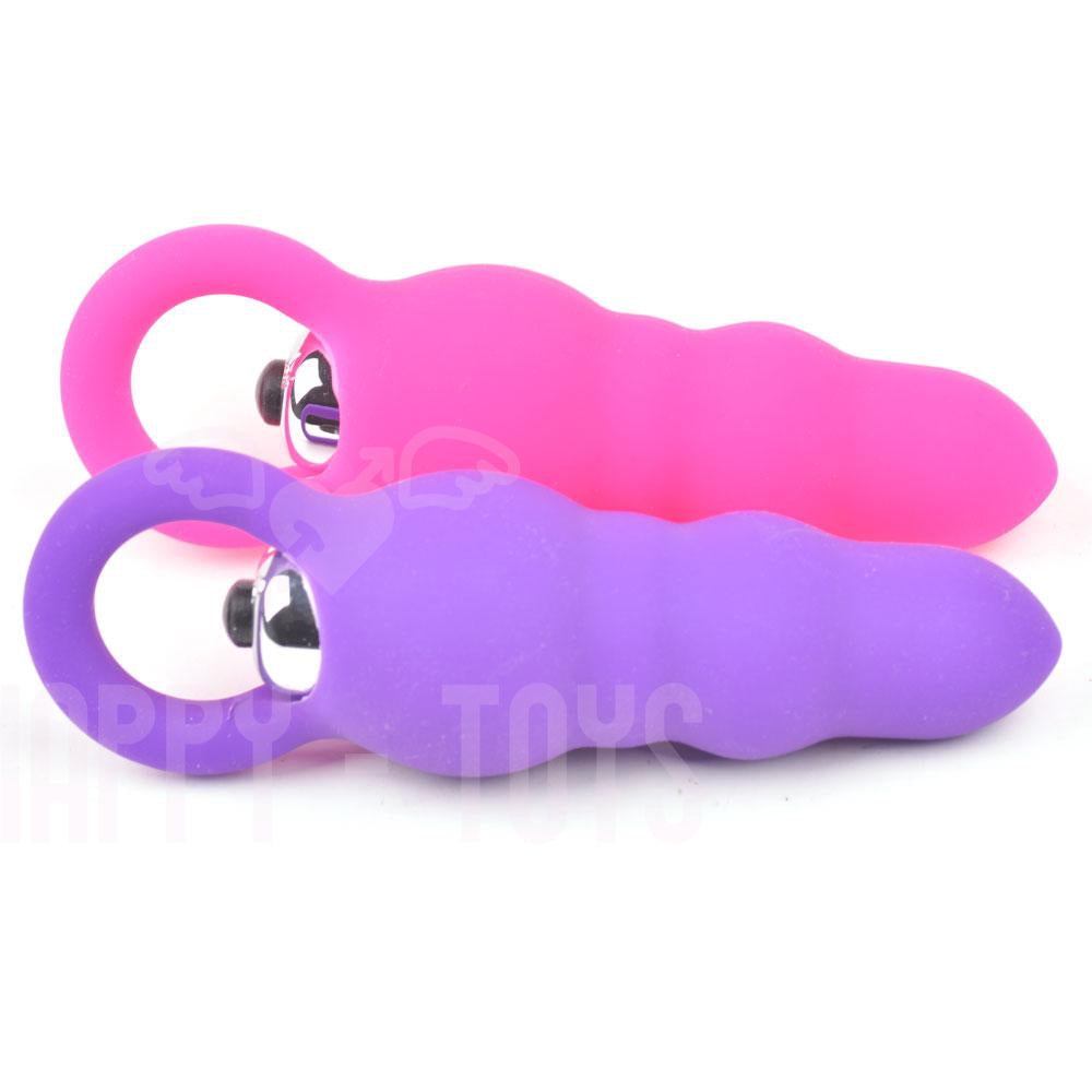 Mini Silicone Vibrator Dildo Anal G-Spot Adult Sex Toy Waterproof Lesbian Gay-Happy-Toys