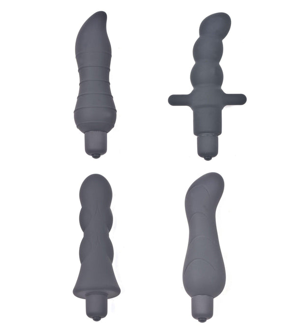 4.9" Vibrating Anal Beads Soft Flexible Anal Dildo Vibrator Sex Toy Waterproof Lesbians-Anal Beads-Happy-Toys-Type 1-Happy-Toys