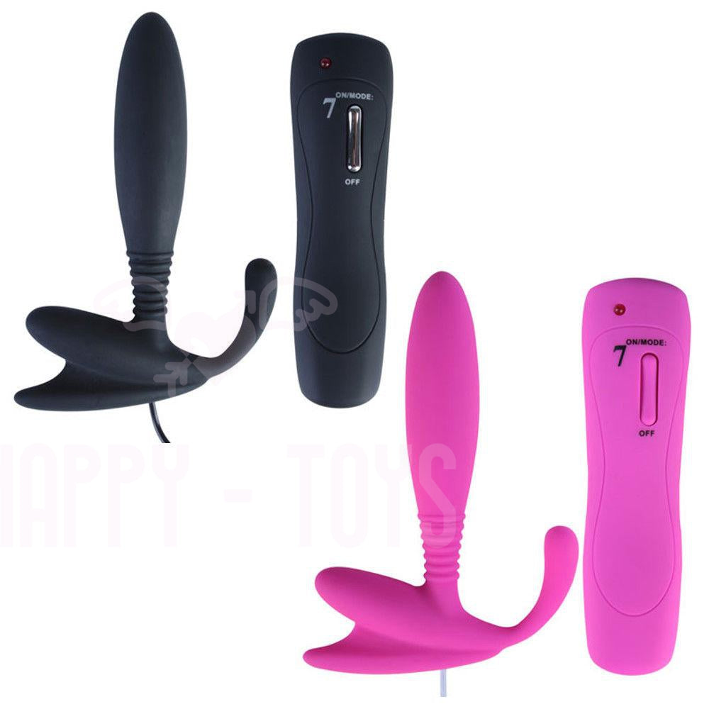 3.5" Anal Butt Plug Remote Control Multi-Speed Sex Toys Gay Lesbian Waterproof-Happy-Toys