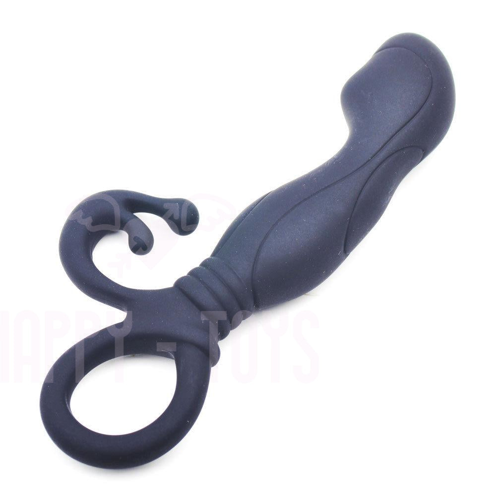5" Slim Prostate Massager Anal Dildo Anal Beads Butt Plug Gay Sex Toy Waterproof-Happy-Toys