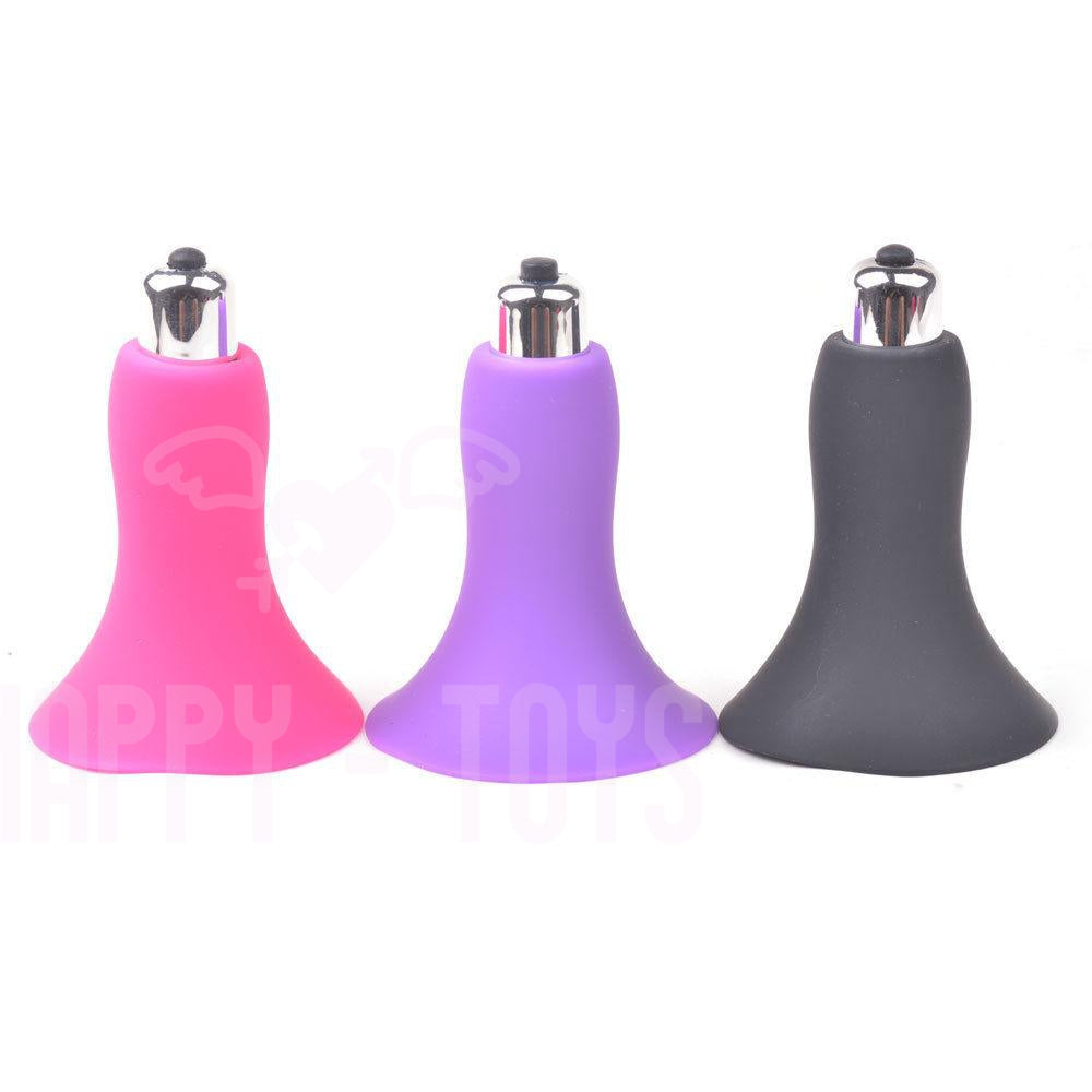 3.5" Luxury Funnel Bullet Vibrator Clitoral Stimulation Adult Sex Toy Waterproof-Happy-Toys