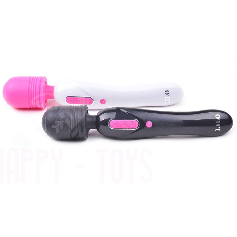 10" Full Body Sports Massager Magic Wand Vibrator USB Rechargeable Adult Sex Toy-Happy-Toys