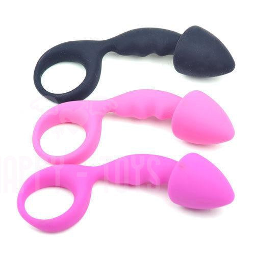 5" Thai Anal Dildo Beads Slimline Anal Plug Butt Plug Ring Sex Toy Waterproof-Happy-Toys