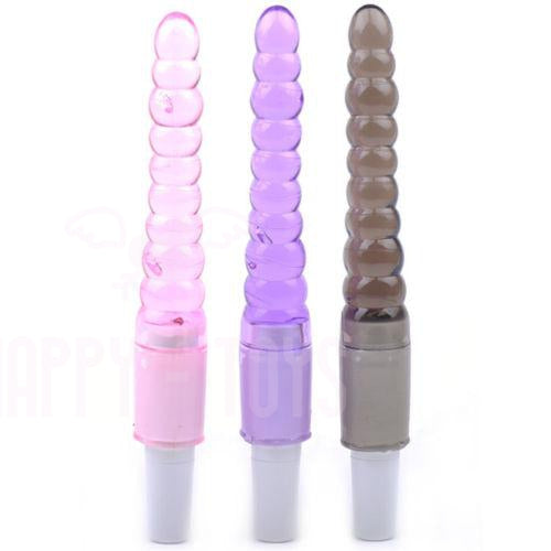 10" Vibrating Anal Dildo Beads Vibrator Slimline Butt Plug Sex Toy Waterproof-Anal Beads-Happy-Toys-Happy-Toys